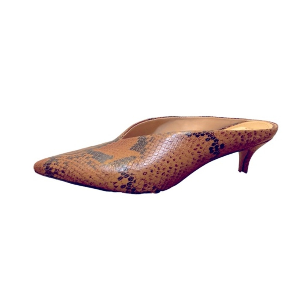 Schutz snake print mule